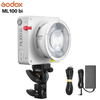 GODOX ML100Bi 100W Two Color Live Streaming Light Outdoor Night Scene Video COB Light Bead Pocket Portable Handheld Light detail image
