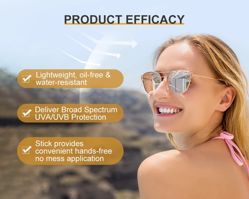 Tga Approved Face Stick Sunscreen Matte Sunblock Waterproof Sunscreen