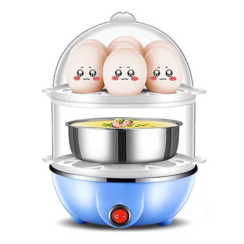 factory directly mini multifunctional stainless steel two layers breakfast small egg cooker