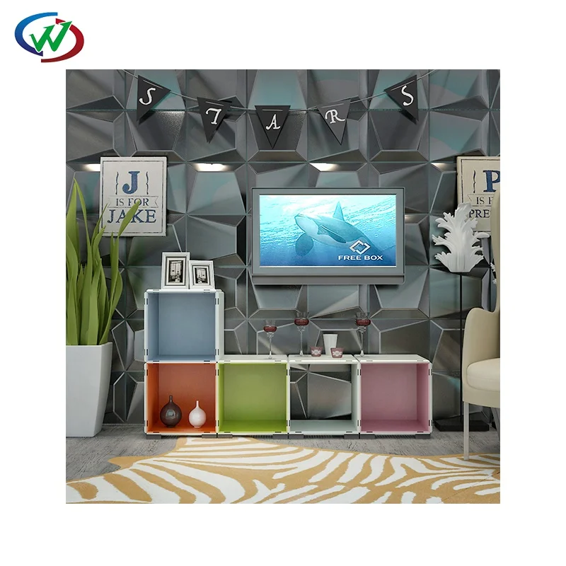 Storage Cabinet DIY Modular Storage Cube Home Furniture Kitchen Furniture DIY Plastic Bedroom Furniture Wardrobe Guangdong 100
