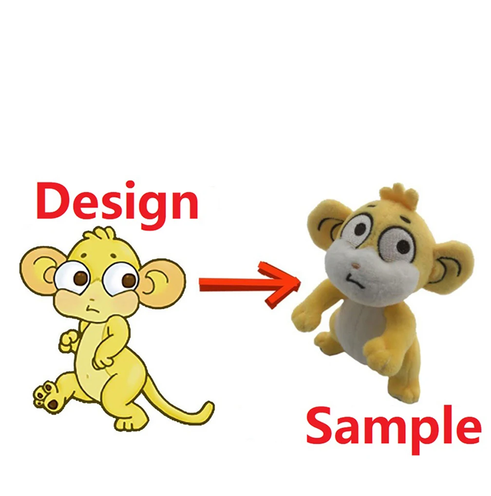 Oem Odm 20cm 25cm 30cm Customized Design Plush Teddy Bear Stuffed