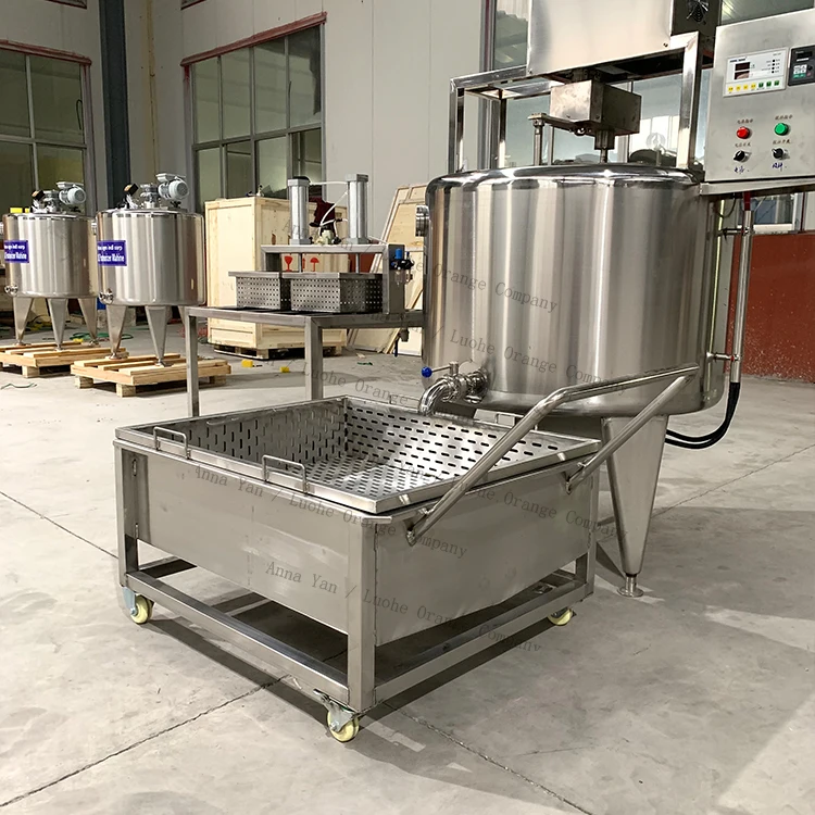 300L 500L 1000L Cheese Making Production Line - Orangemech