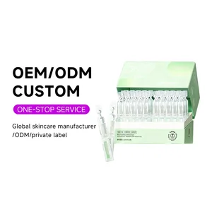 OEM Best Face Skin Care Serum Custom Logo Facial Serum Salicylic Acid Vitamin C E Acne Treatment Product Korean Peptides Ampoule