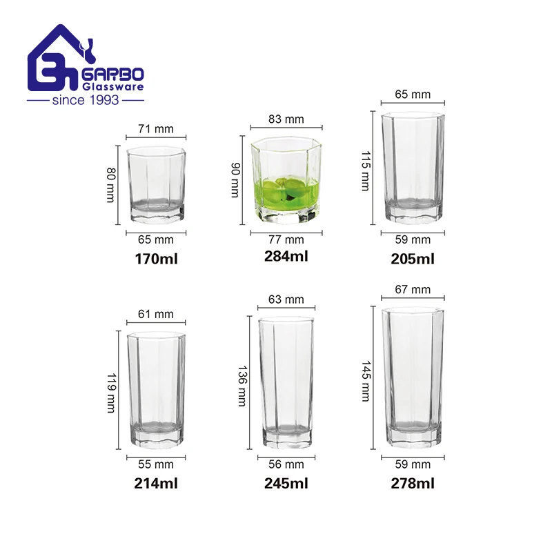 Chinesische Lieferanten Professionelles Unzerbrechliches Wasserglas Für Den Täglichen Gebrauch Zu Hause 120ml V-form Alltägliches Normales Glas-wasserbecher