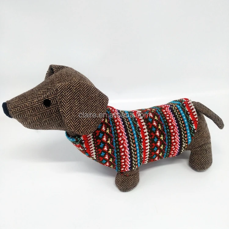dachshund doorstop
