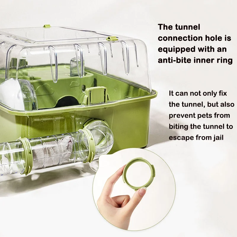 Hamster Cage Accessories - DIY Clear Acrylic Hamster Home