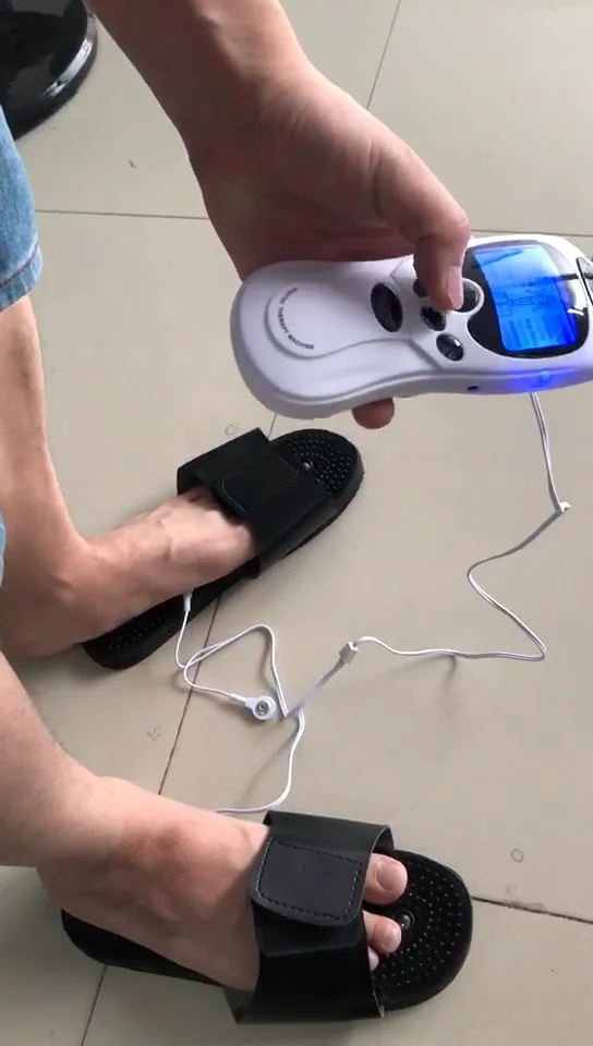 Tens Ems Foot Massage Shoes Acupoint Acupuncture And Moxibustion