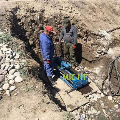 Small Mini Thrust Horizontal Portable Boring Drilling Machine