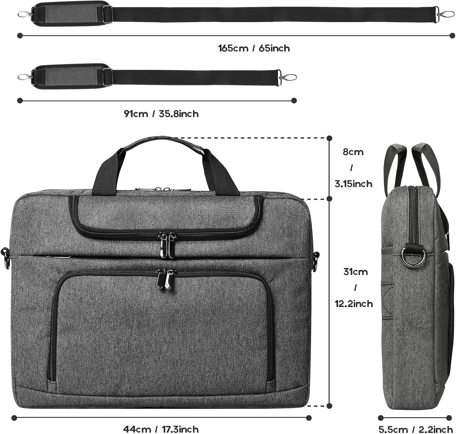 product big capacity business trip laptop carrying case laptop case computer bag for work business trip oem odm-32