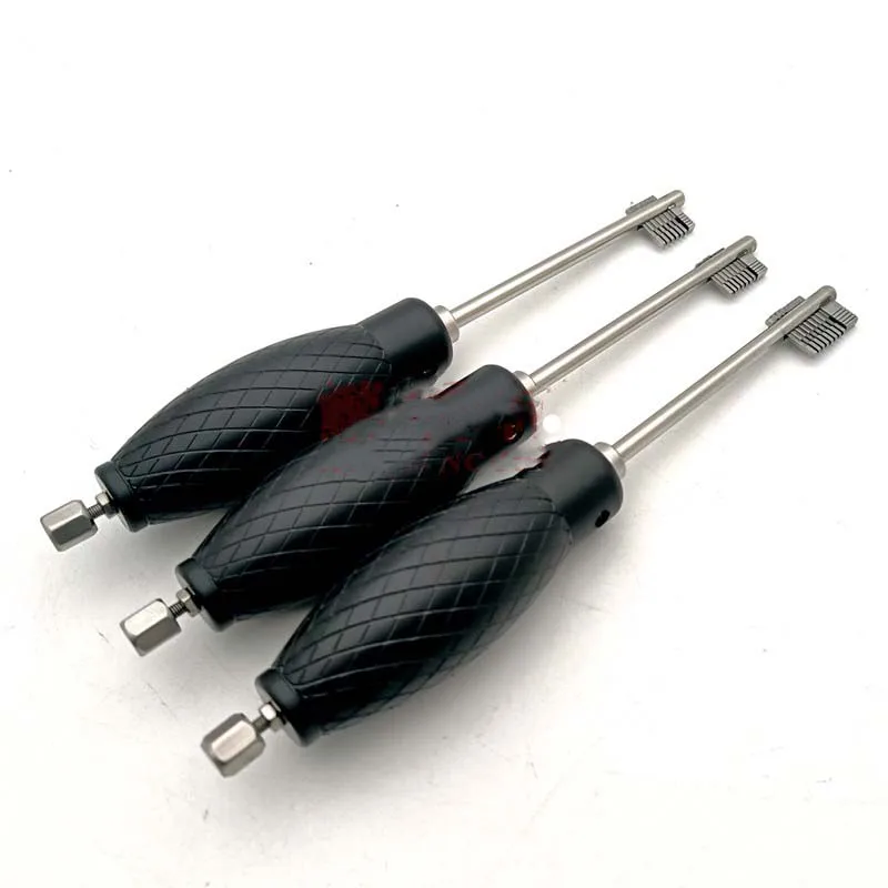 Sowoyoo 3 Pcs Variety Flagpole Key Locksmith Tools Locks Opener Safe