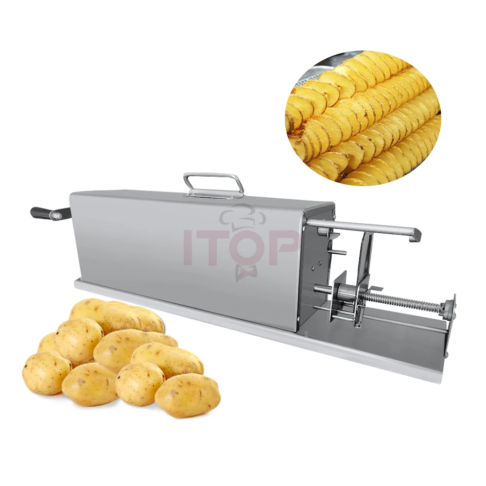 Snack Food Machines/potato Chips Twister Slicer Cutter/tornado Cutting Machine - Image 2