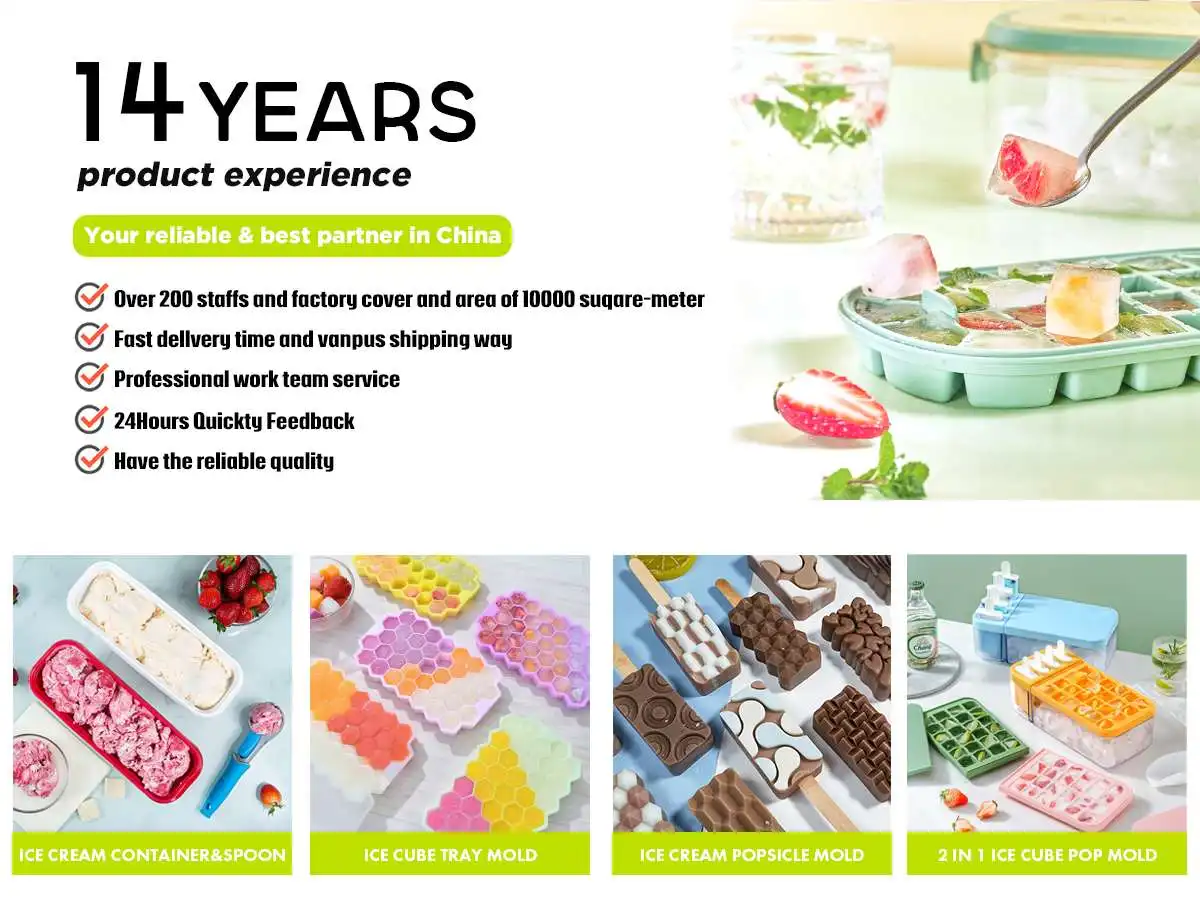 Stackable Summer Ice Pop Molds Easy Release 4 Moulds Ice Lolly Making