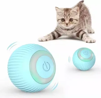 New products RechargeableRolling Ball Smart Cat Toy Electric Cat Toys Playing For Indoor Cat Toys Interactive