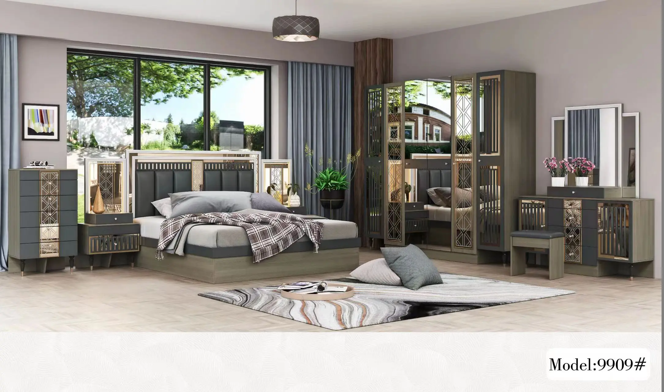 High Quality Double Beds Cheap Bedroom Set With Full Size Bed Buy