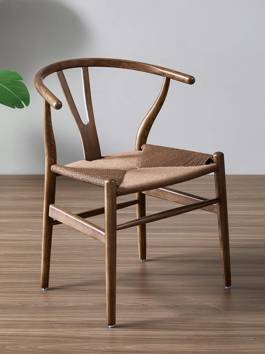 Chairs Wooden Restaurant Rattan Solid Cafe And Restaurant Nordic Bar For Table Room Furniture