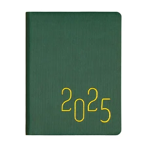 B6 Schedule 2026 Business Notebook 365 Days Daily Planner Self-Discipline Check-In Book A4/A6 Spiral Thread Hardcover Leather