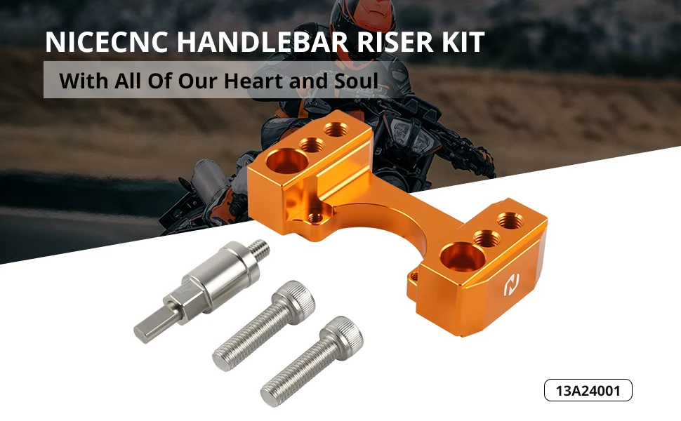 Nicecnc Steering Damper Handlebar Risers Kit For Ktm 790/890 Adventure