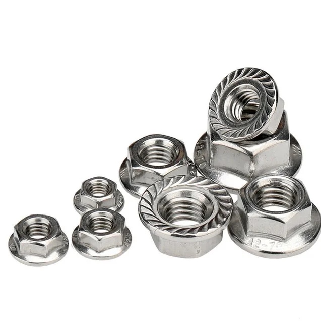 stainless steel din982 din985 wheel nylon locking self-locking