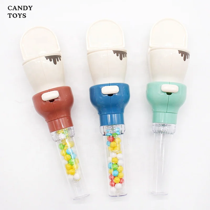 Мультяшная одежда с трубкой для конфет пластиковые конфеты игрушки для сладкого сахара рекламная фабрика
