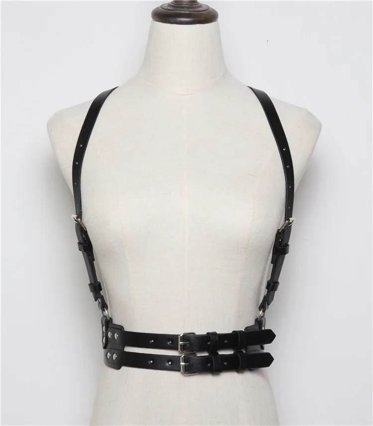 Sexy Belt Female Slim Leather Belts For Women Harness Body Bondage ...