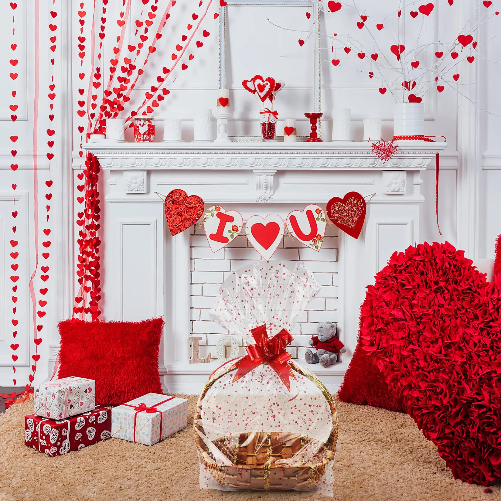 Custom Food Grade Cellophane Bags For Gift Baskets Buy Large