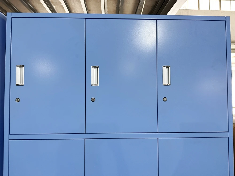 School Medical Lab Laboratory Furniture Wardrobe Steel Cabinet Clothes Powder Coated Steel Storage Lockers
