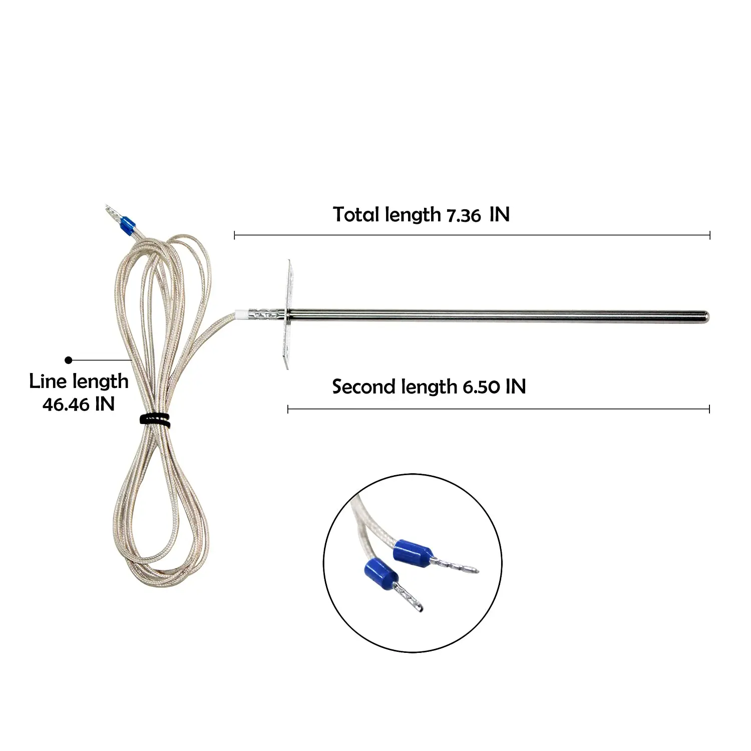 Meat Temperature Probe Ktype Thermocouple Pt1000 Temperature Sensor