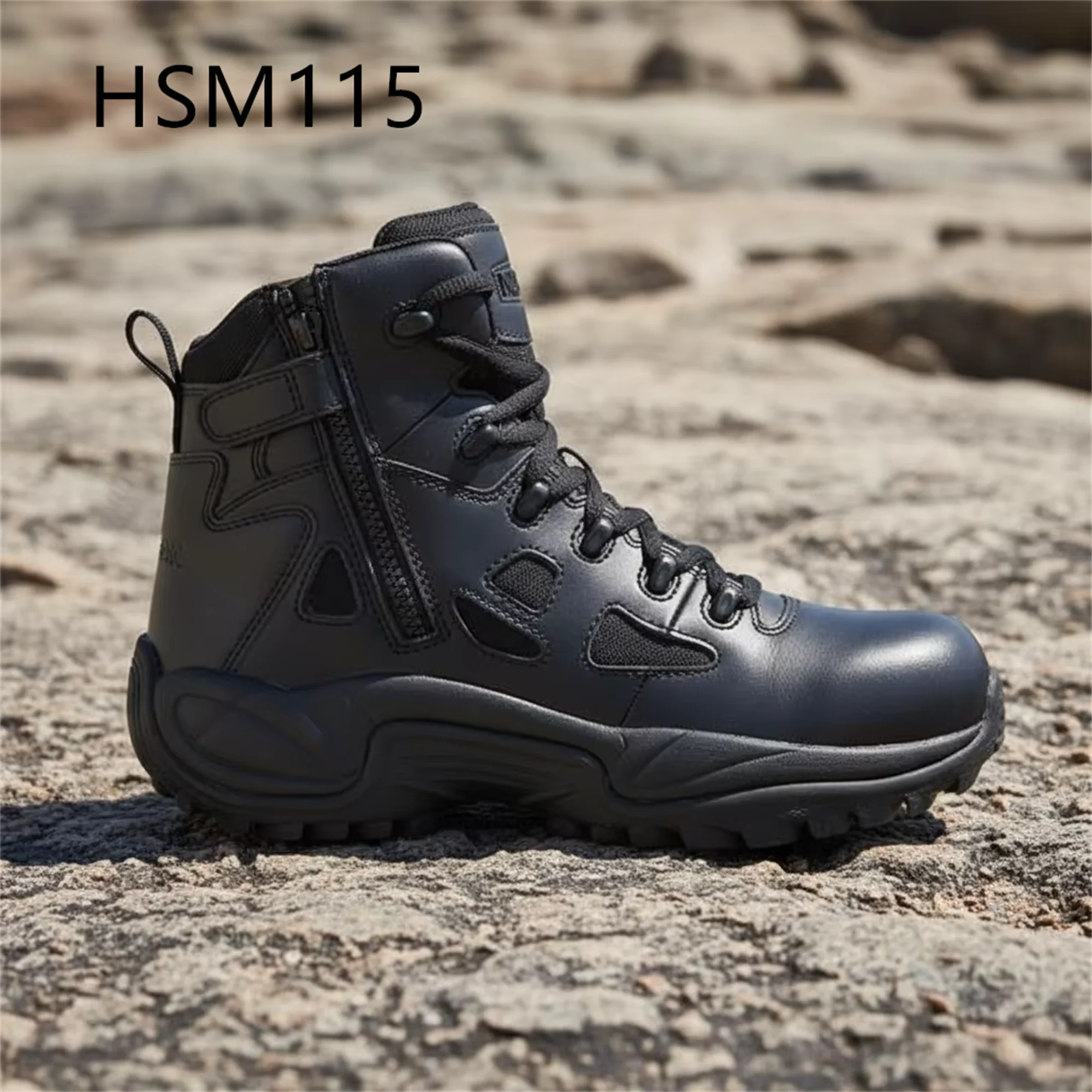 LXG,Border Patrol Security Training 6''/8'' Available Desert Boots Superior Traction Rubber Outsole Combat Grade Boots HSM115
