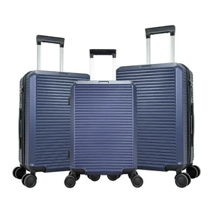 High Quality Custom Business Suitcase Chinese Manufacturers New Design Travel Luggage Bag Carry-On Type ABS Aluminum Lock