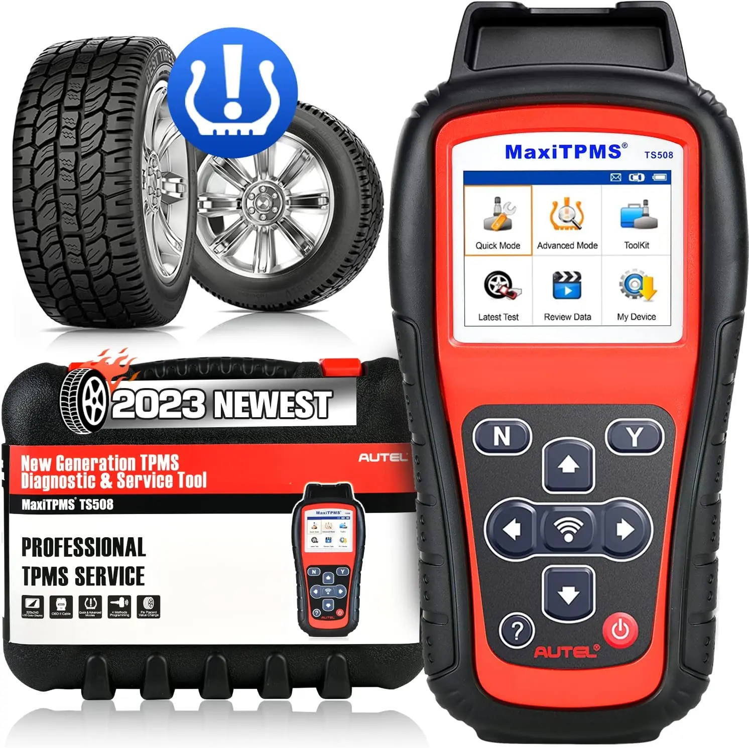 Autel MaxiTPMS TS508WF TPMS Relearn Tool Car Repair Tool Code Reader Scanner Tire Pressure Monitor Diagnostic Machine