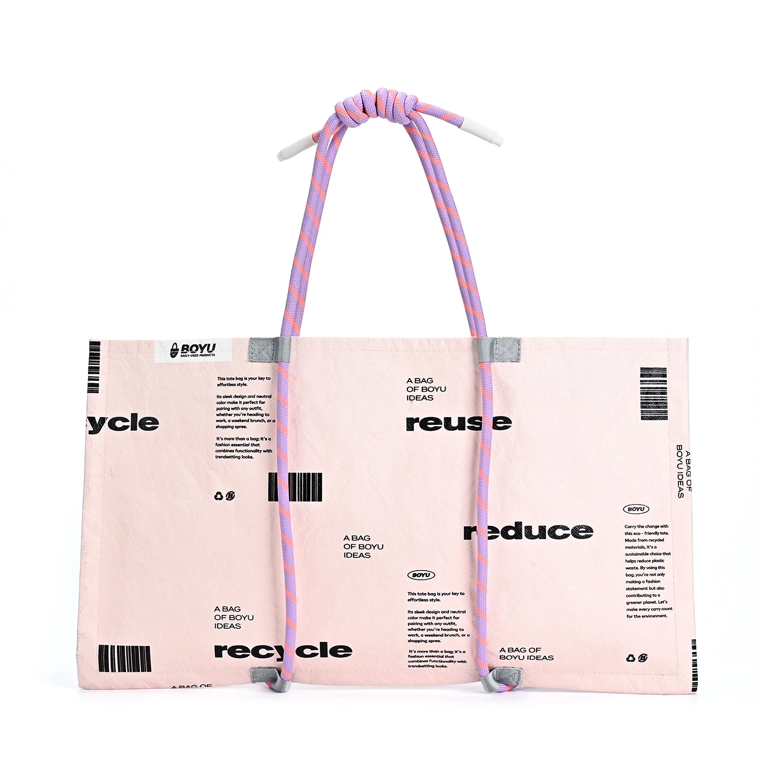 Medium-Sized Eco-Friendly Tyvek Tote Bag Light Strong Reusable Shopping Pouch Screen-Printed Beach Bag Made Dupont Paper Coated supplier