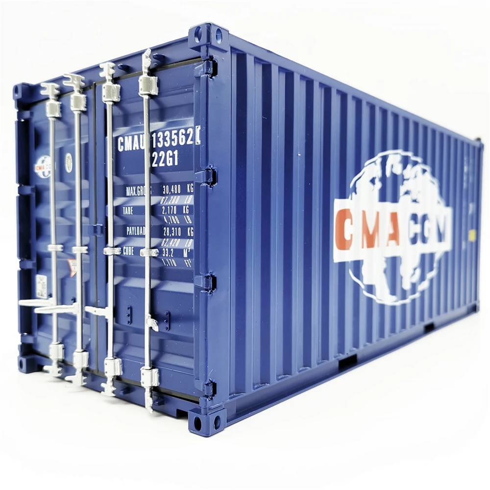 【A】30cm 1:20 CMA-CGM shipping line containers model Custom container scale model O.A.S ship model