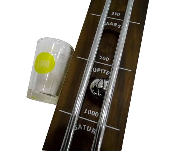 Wooden Product with 6 Shot Glasses Steer Stan for Drinking Game Set Wooden Shot Glass Holder