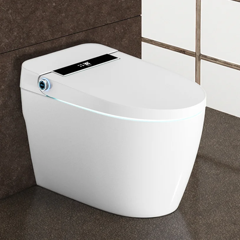 Fashion Modern Automatic Toilet Bidet Bathroom Sanitary Wares Intelligent Toilet Bowl Bathroom Smart Toilet