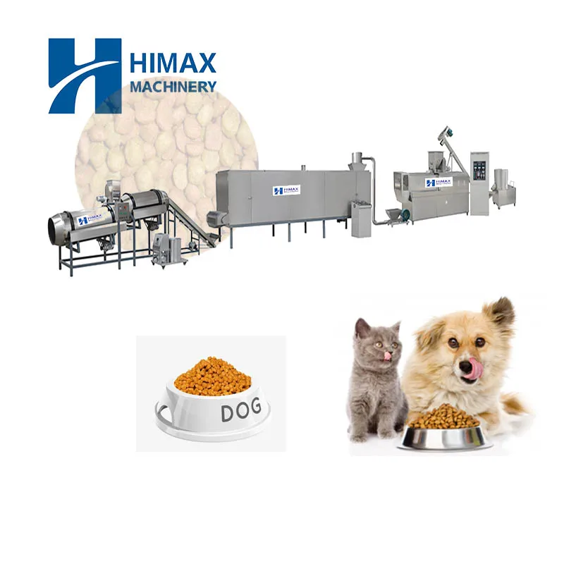 Automatic Dog Food Processing Line Kibble Dog Food Making Machines Dog Food Manufacturing Machine