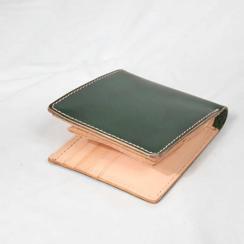 Best Real Women Leather Wallet Vegetable Tanned Genuine Leather