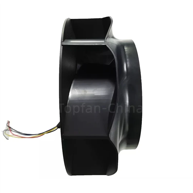 225mm Industrial High Temperature Resistant Impeller External Motor Centrifugal Blower Fan