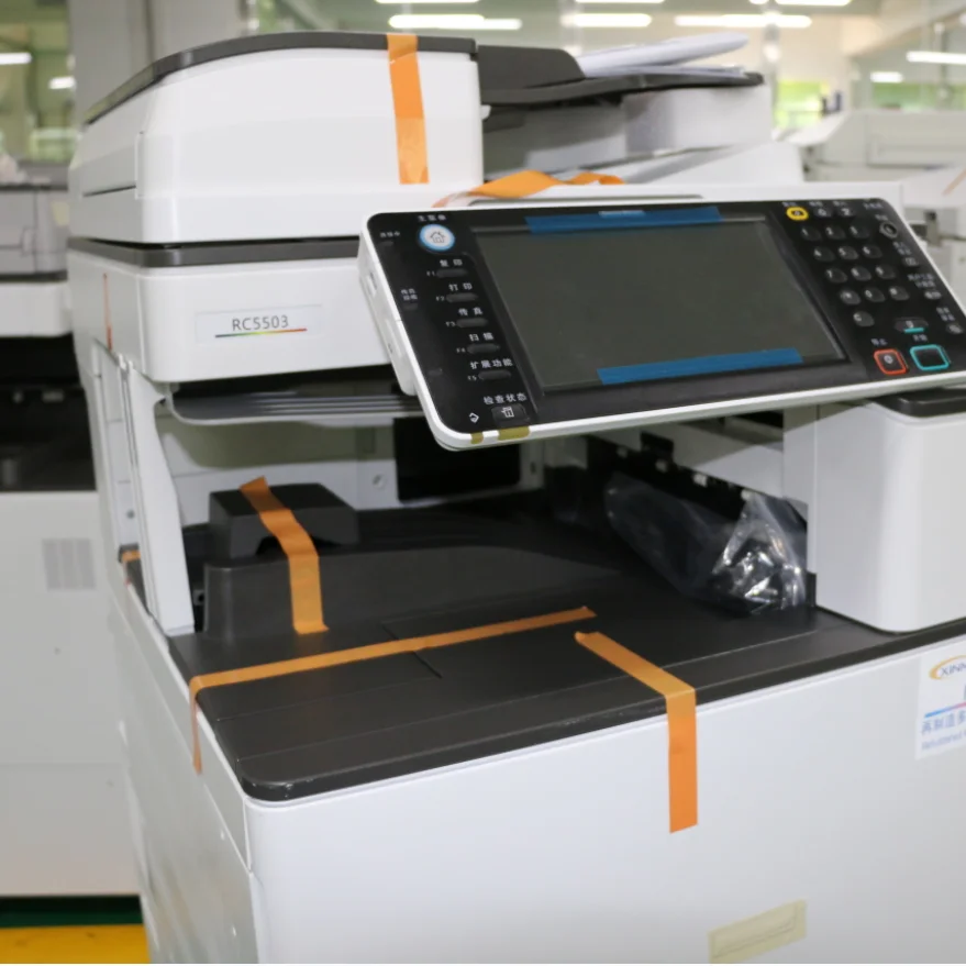 Ricoh Aficio MPC4503 5503 6003 High-Speed A3 Laser Photocopier 2G Memory Portable Colored Photocopy Copiers Max A4 Paper Size