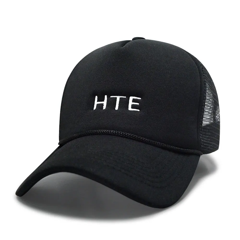 Custom Foam Mesh Trucker Hats Embroidery Logo Or Print Logo Caps&hats