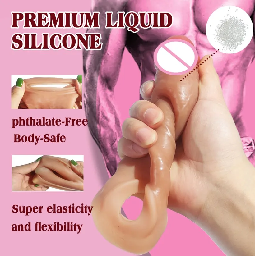 Remote Control Liquid Silicone Penis Sleeve Sex Toys for Men Wearable Realistic Vein & Shine Dildo Vibrator Sex Toys for Woman%