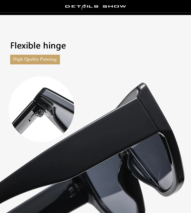 Gafas de Sol para hombre, Marco grande cuadrado, novedad de 2024, gafas de sol Retro de moda para hombres y mujeres, gafas con logotipo personalizado