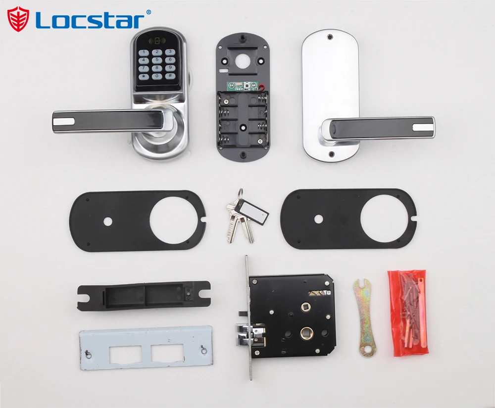 Locstar Password S50 Card Unlocking Small Size Electric Door Lock From Shenzhen Professional Production Smart Lock Factory