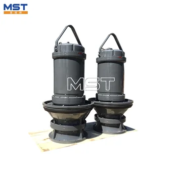 Industrial vertical axial flow propeller pump stainless steel impeller