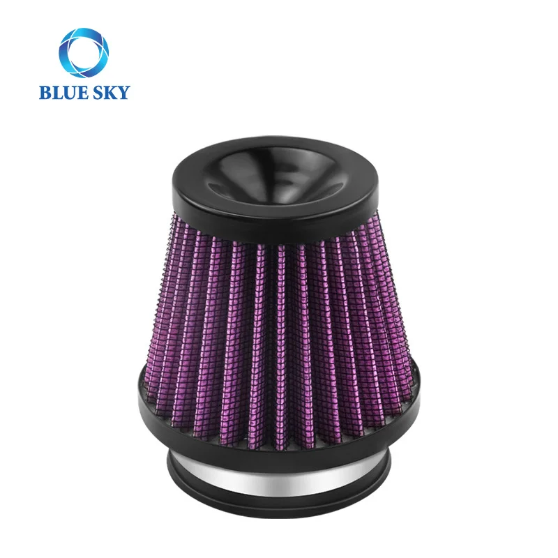 Customized High Flow Short Type Motorcycle Racing Air Filter Intake