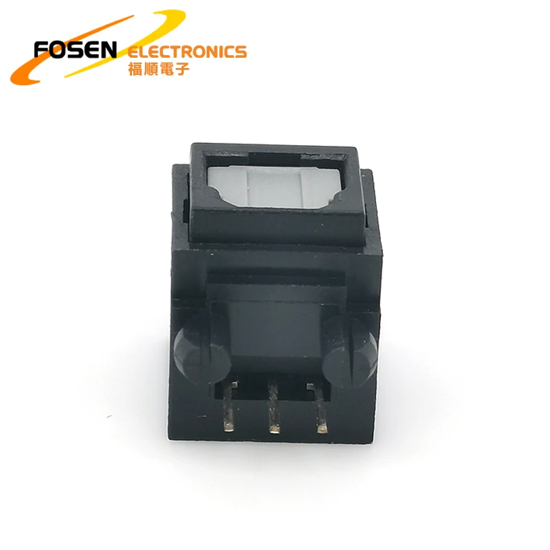 Original Toslink Jack For Pcb 3pin Vertical Spdif Female Connector Optical audio jack/ optical AV jack DQT(R)-026