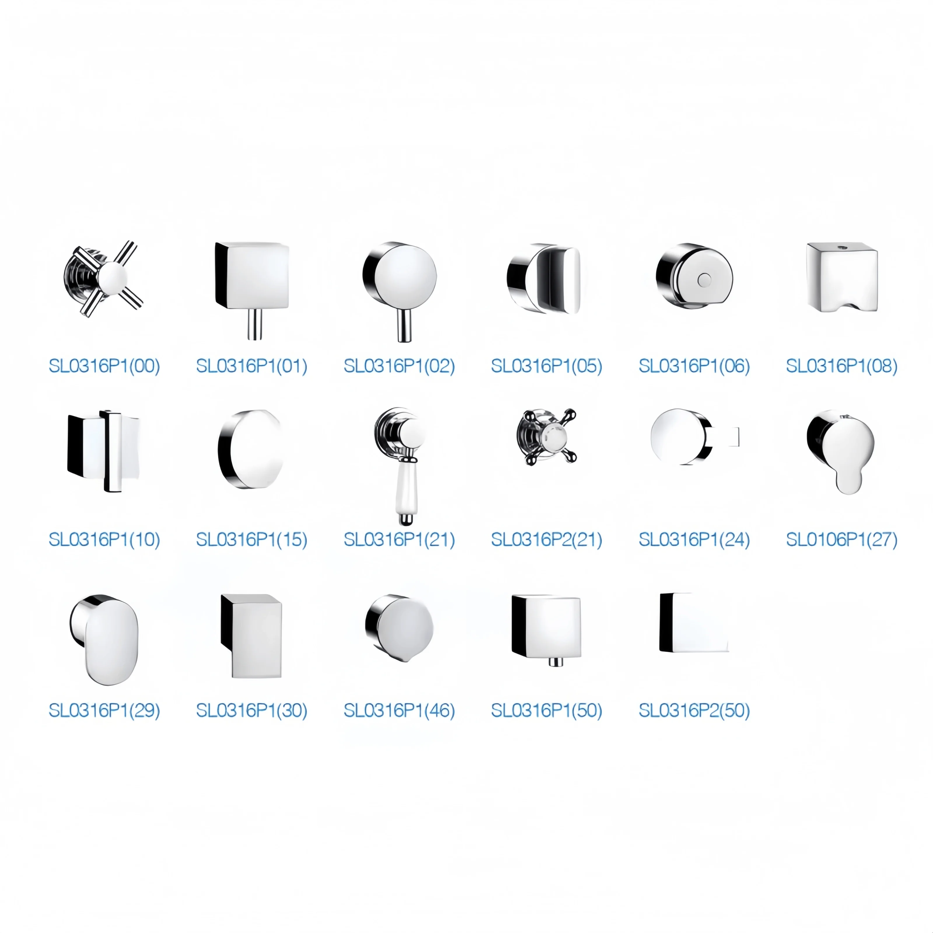 Modern Thermostatic Concealed Shower Valve supplier