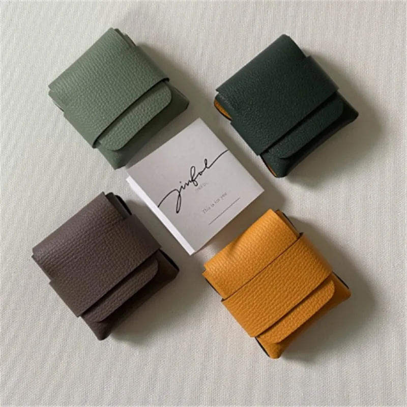 Stock Simple Mini Condom Storage Bag Condom Holder Coin Wallet Protective Cover Couple Gift