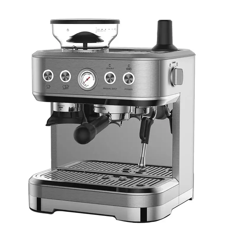 Wholesale Oem Espresso Coffee Machine With Grinder Electric Metal
