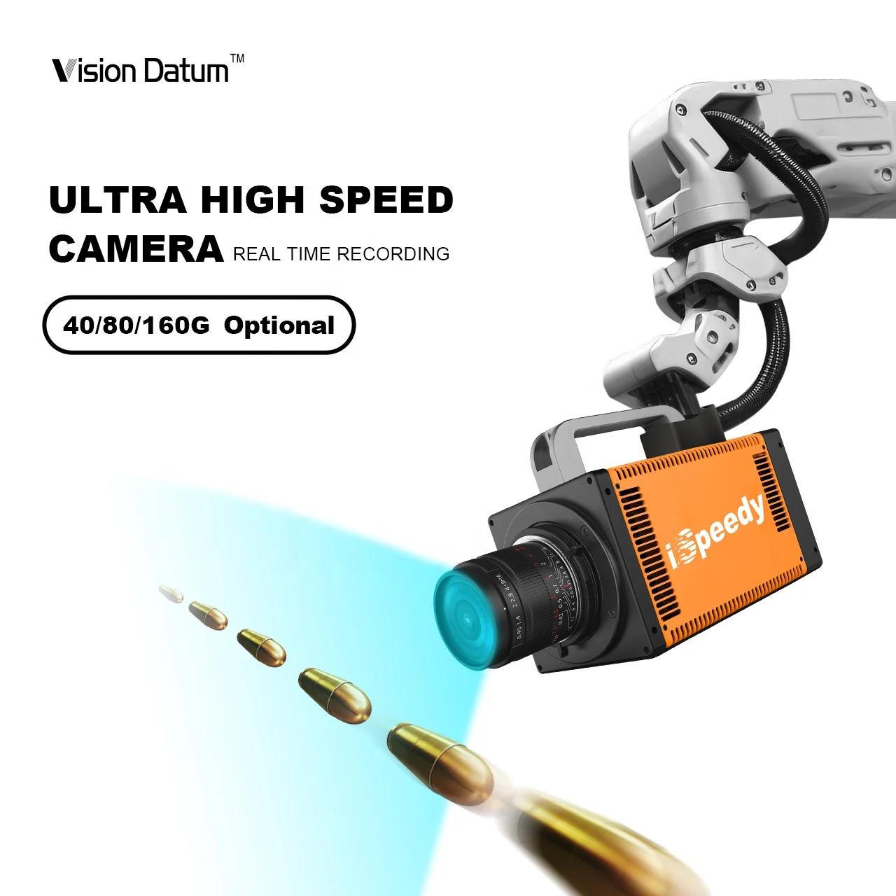Ultra High-speed Ispeedy 158mt13m/c Machine Vision Camera With
