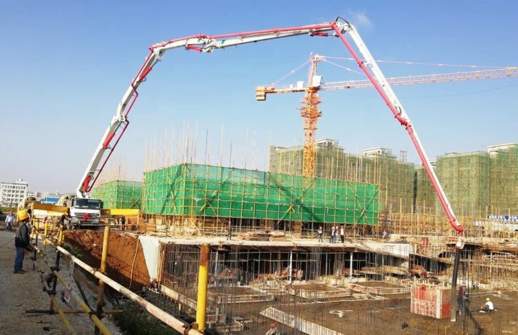 XCMG официальный HB39V 39m Китай бетононасос грузовик с насосом
